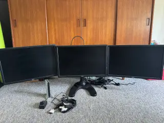 GAMER skærme 3 stk