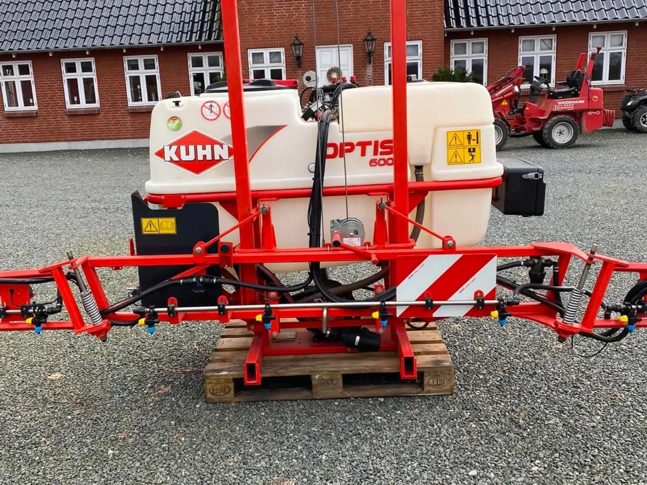 Billede 2 - KUHN Optis 600L Marksprøjte 12mtr. SOM NY!!