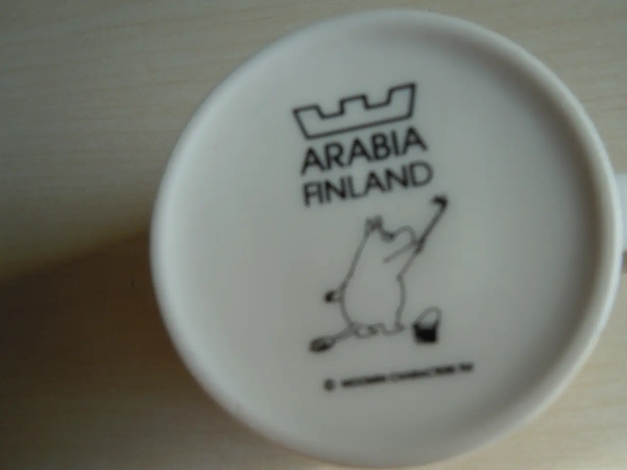 Billede 2 - Arabia Finland Mumi krus