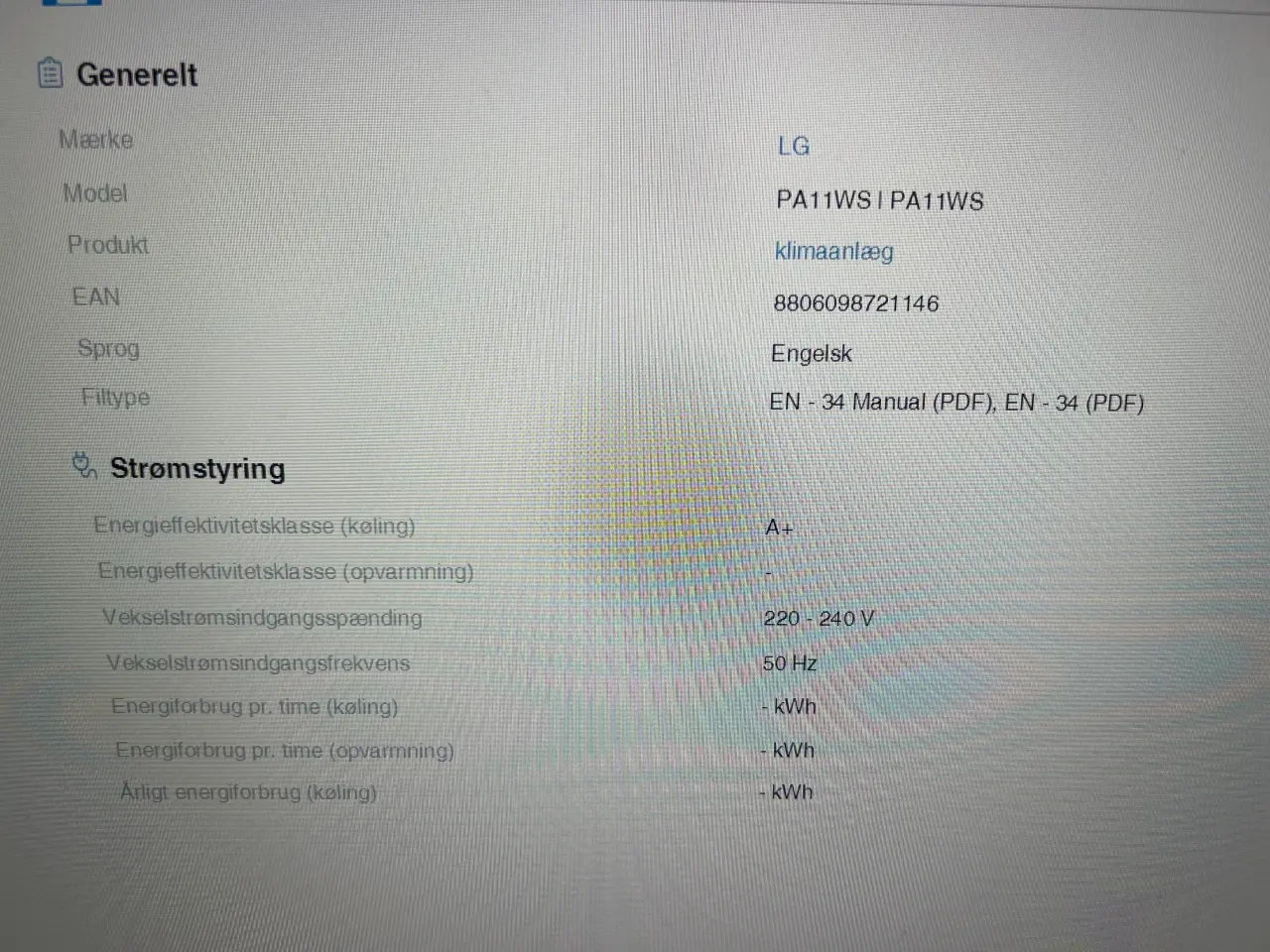 Billede 4 - Helt nyt mobilt LG klima anlæg. Nypris kr 7.500.