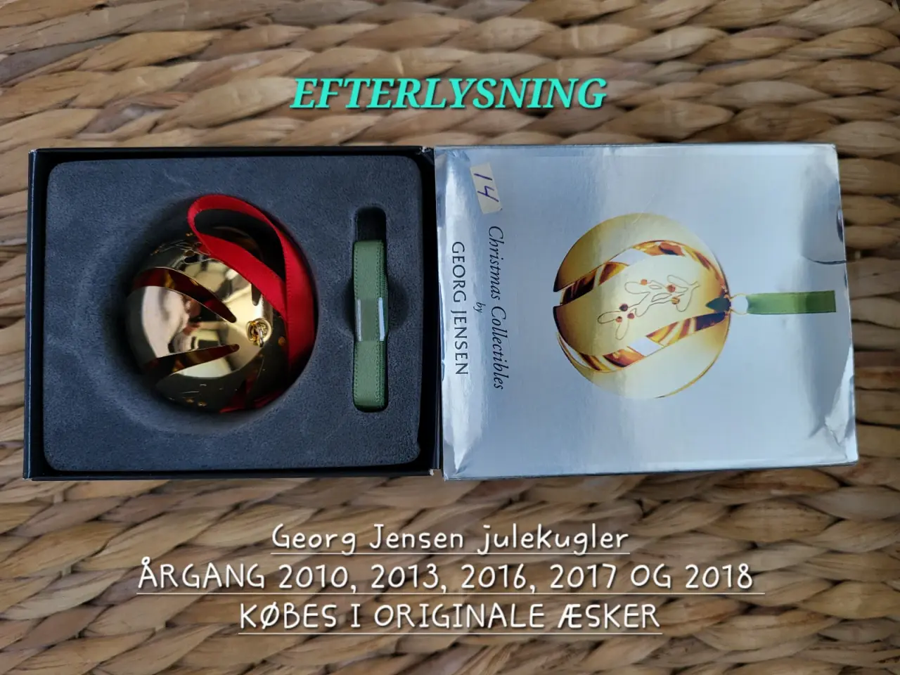 Billede 1 - Georg Jensen Julekugler