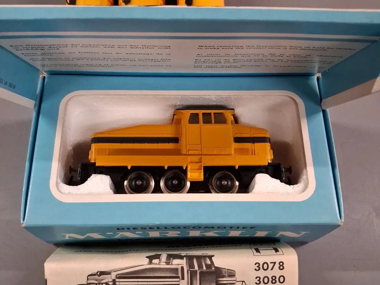 Billede 3 - Märklin #3080 diesellokomotiv H0 AC analog
