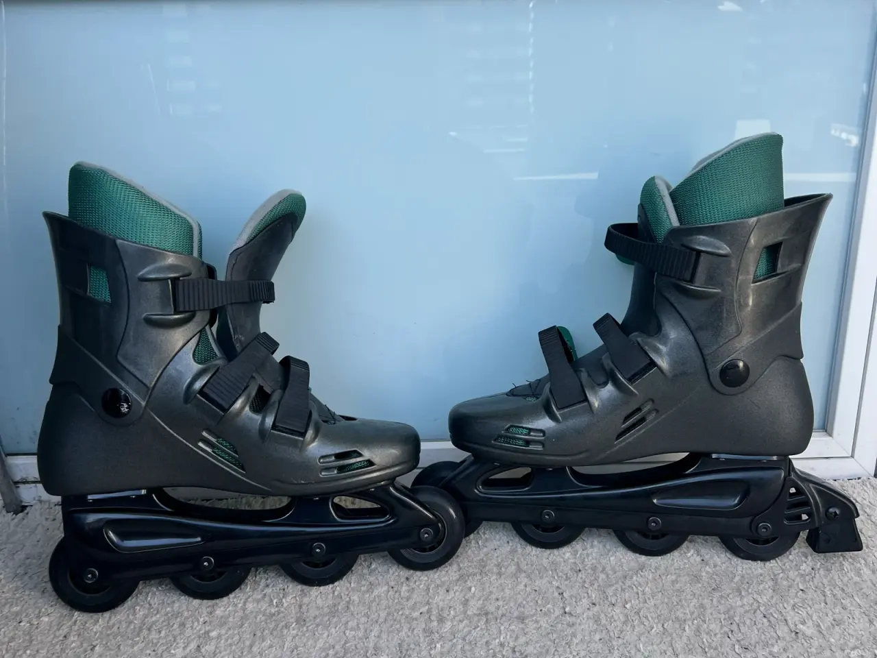 Billede 5 - Skates rulleskøjter str 44 grøn/sort