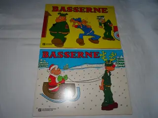 Julebasser 2 stk