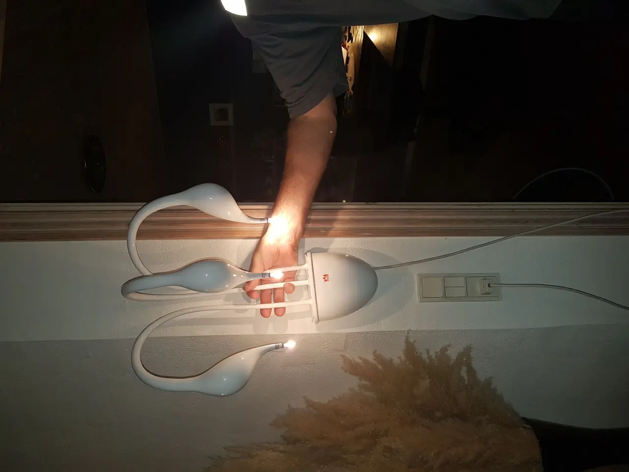 Billede 2 - Svane lampe 
