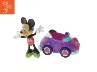 Disney figur med bil fra Disney (str. 15,5x11 & 15 cm)