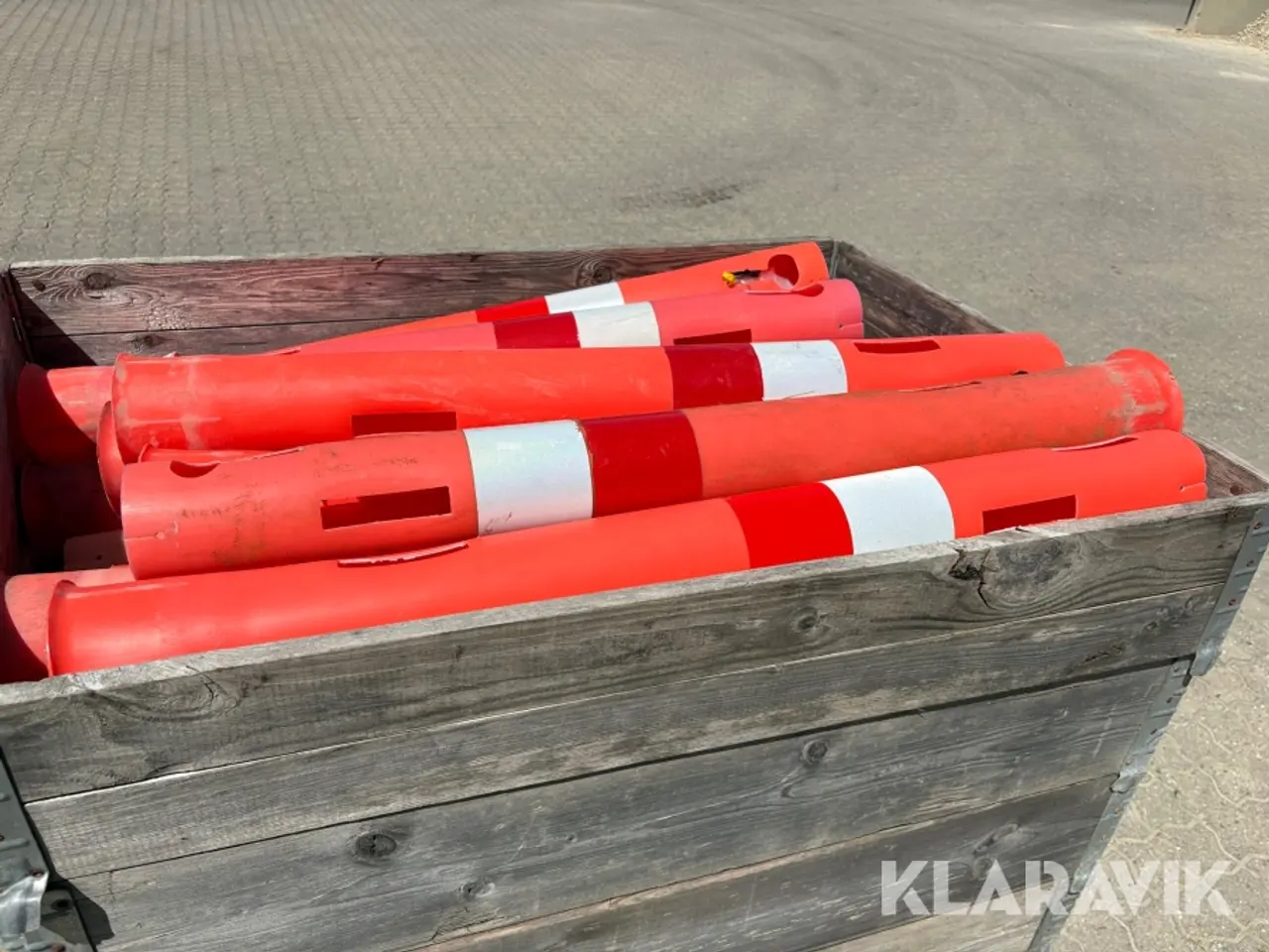 Billede 5 - Afspærringsstolper Danfod, ca. 70 sæt