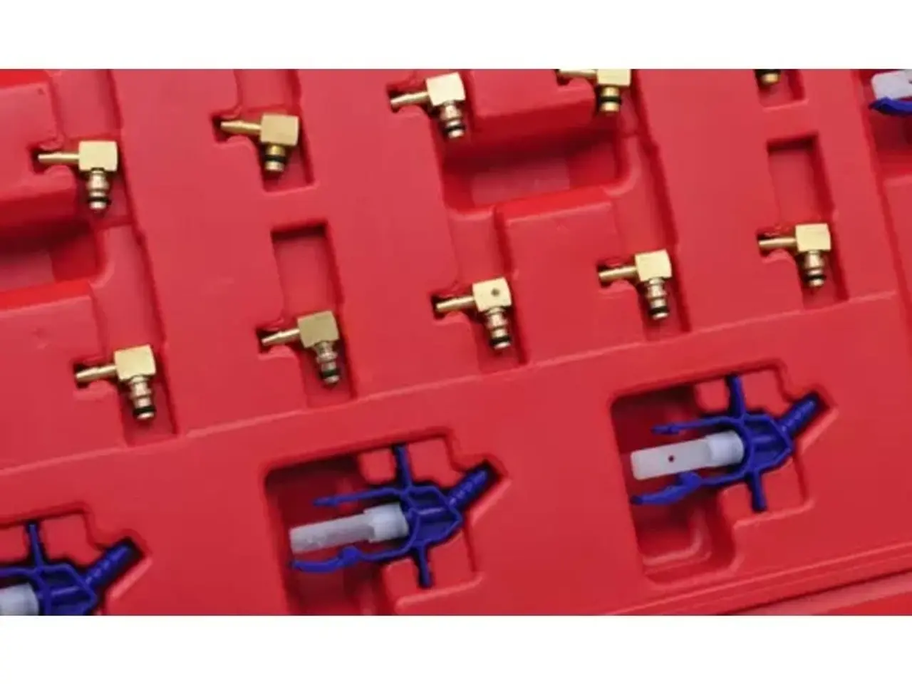 Billede 3 - Flowmåler til common rail-dieselmotor - komplet adaptersæt (24 dele)