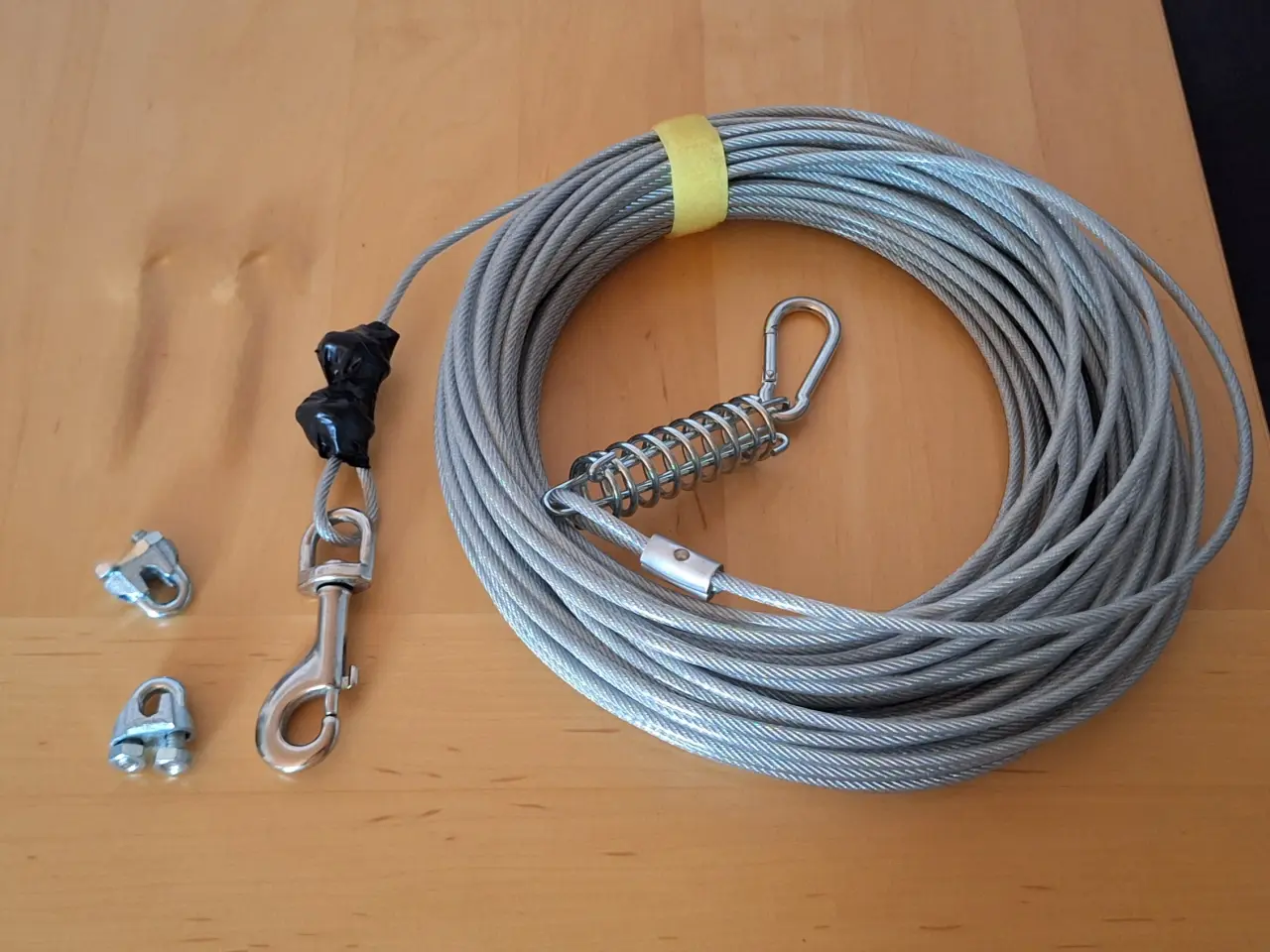 Billede 1 - Active Canis Tie Out Cable på 30 meter sælges.