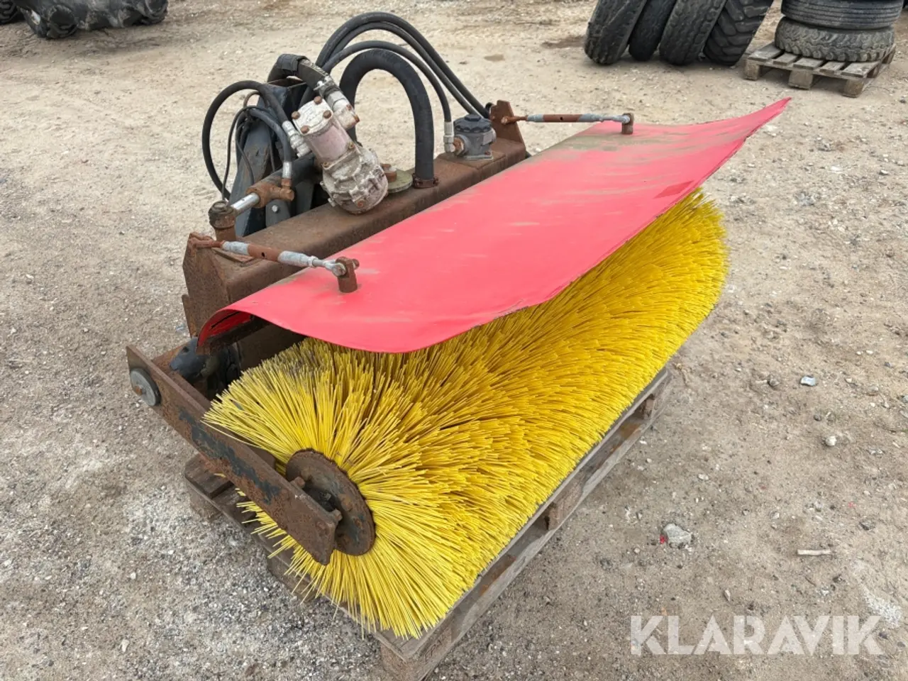 Billede 1 - Hydraulisk fejekost - Arbejdsbredde 1.30 meter