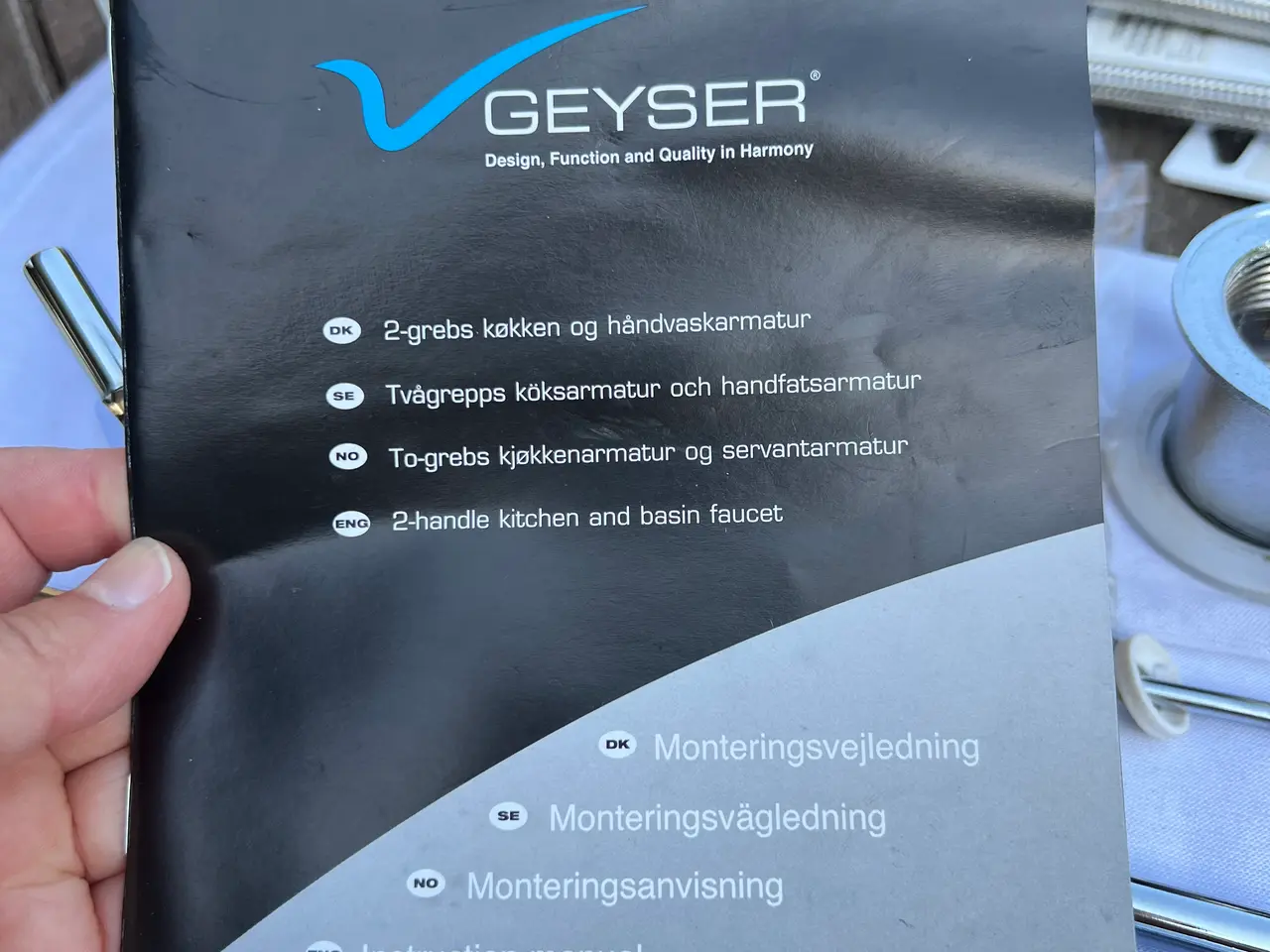 Billede 12 - NYT Geyser Twin Håndvaskarmatur