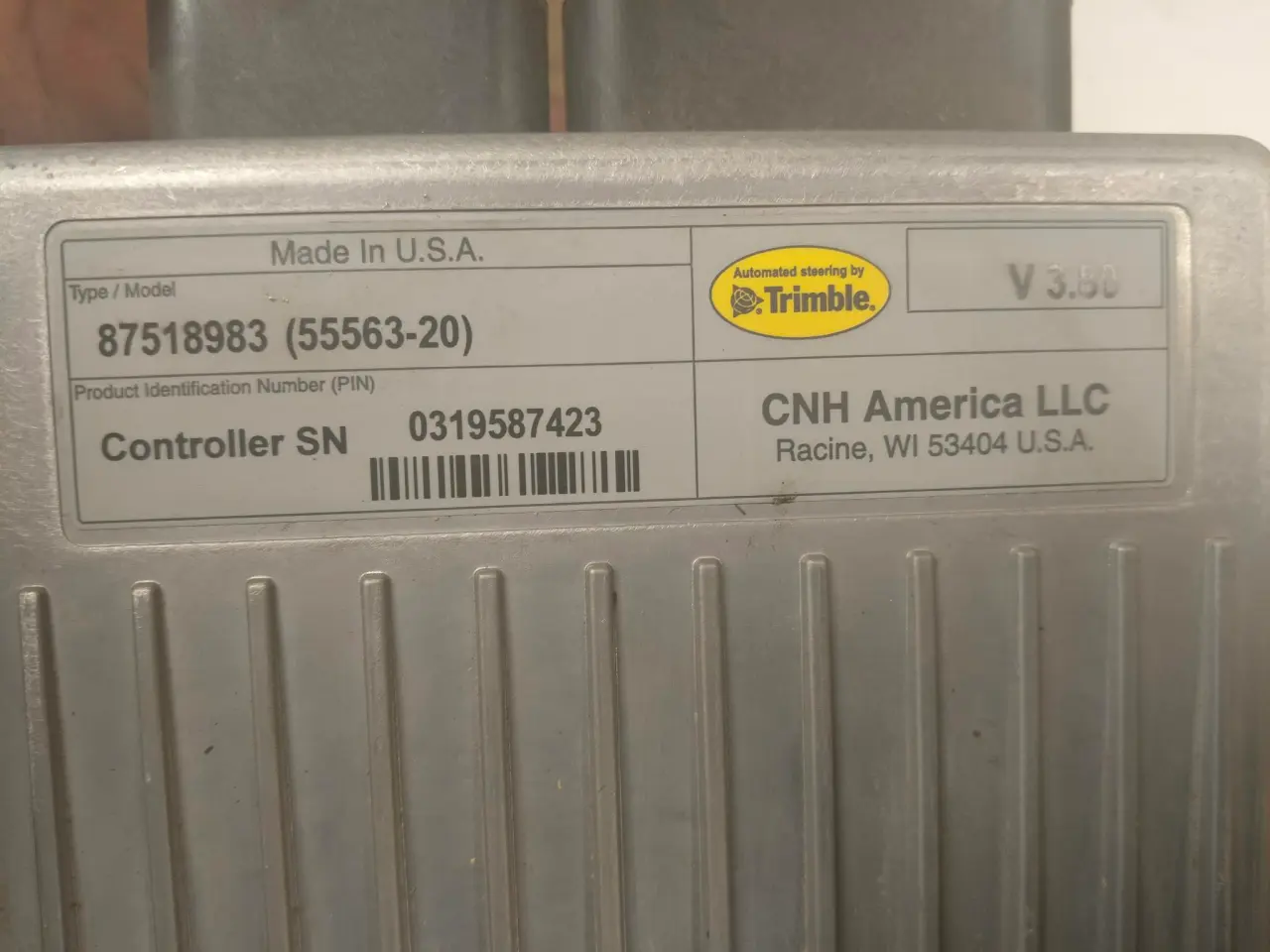 Billede 4 - Gps RTK Case IH 372 modem. Og navcontroller