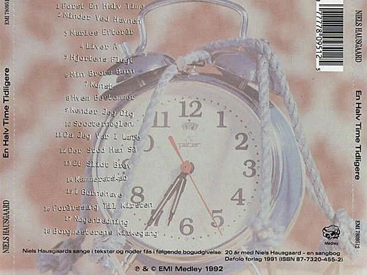 Billede 2 - Niels Hausgaard – En Halv Time Tidligere – CD