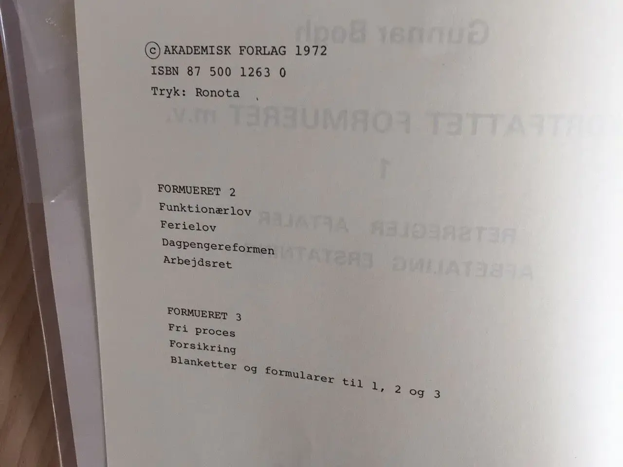 Billede 2 - Kortfattet Formueret 1