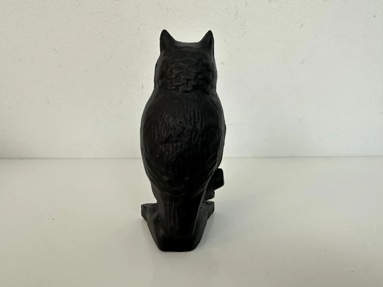 Billede 7 - Ugle figur / bogstøtte i støbejern