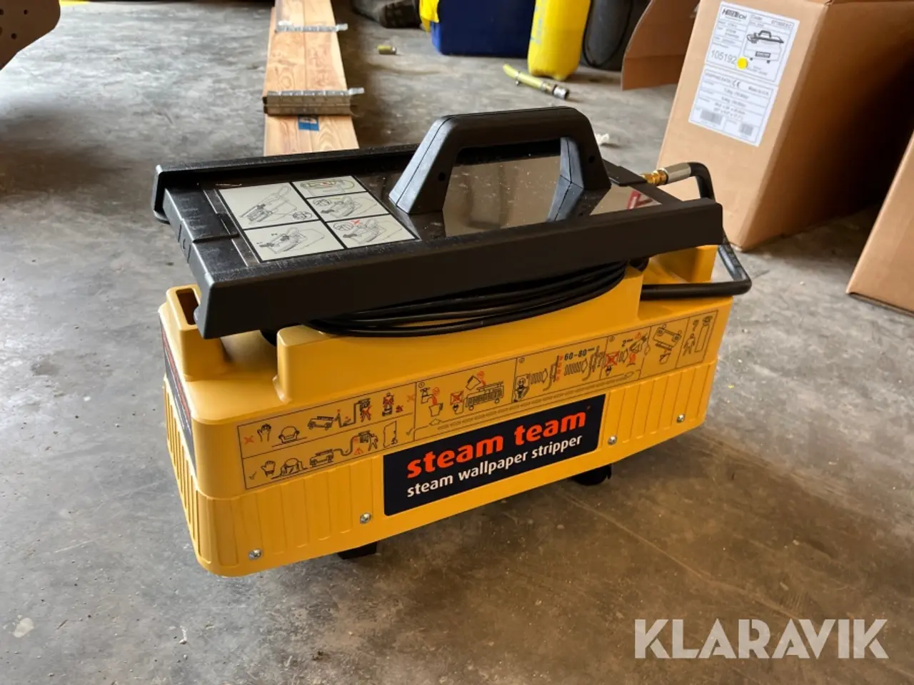 Billede 2 - Tapetafdamper Hiretech HTW-5 Steam Stripper med tapetfræser