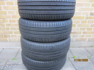 4 Stk. sommerdæk 205x55x16 Michelin, næsten som ny