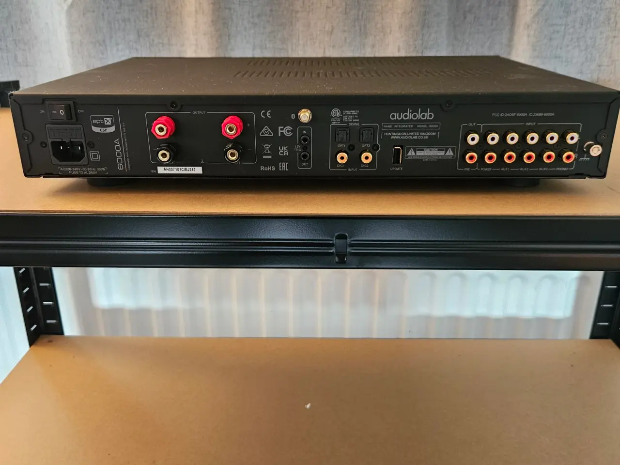 Billede 2 - Audiolab 6000a mk1 sort 