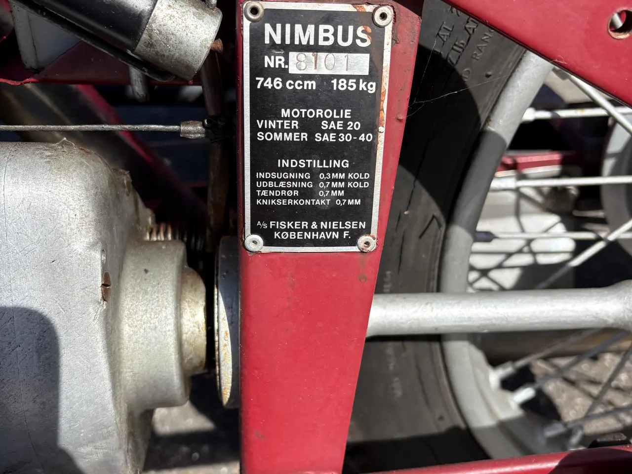 Billede 5 - Nimbus med sidevogn