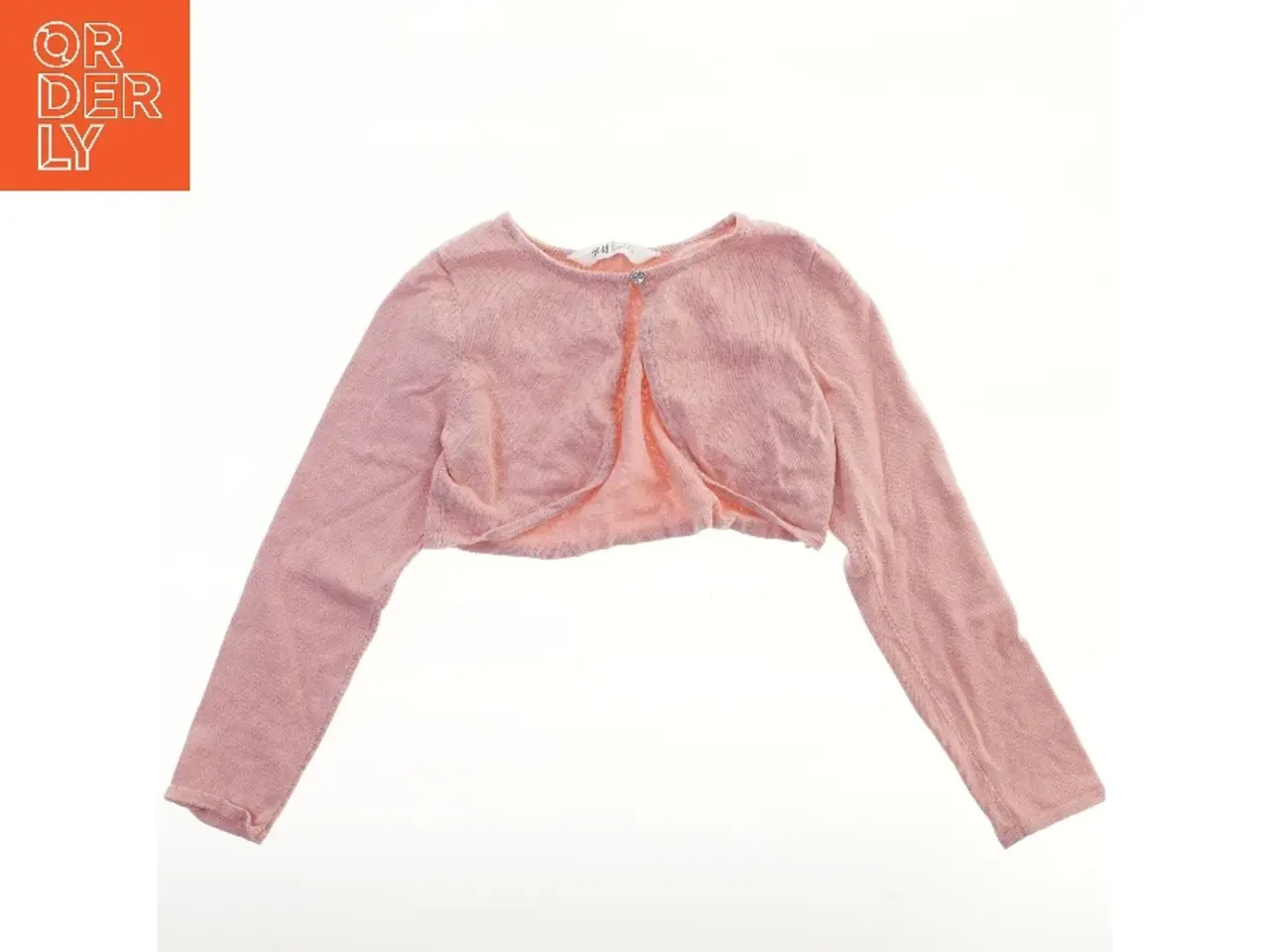Billede 1 - Langærmet kort cardigan fra H&M (str. 134)