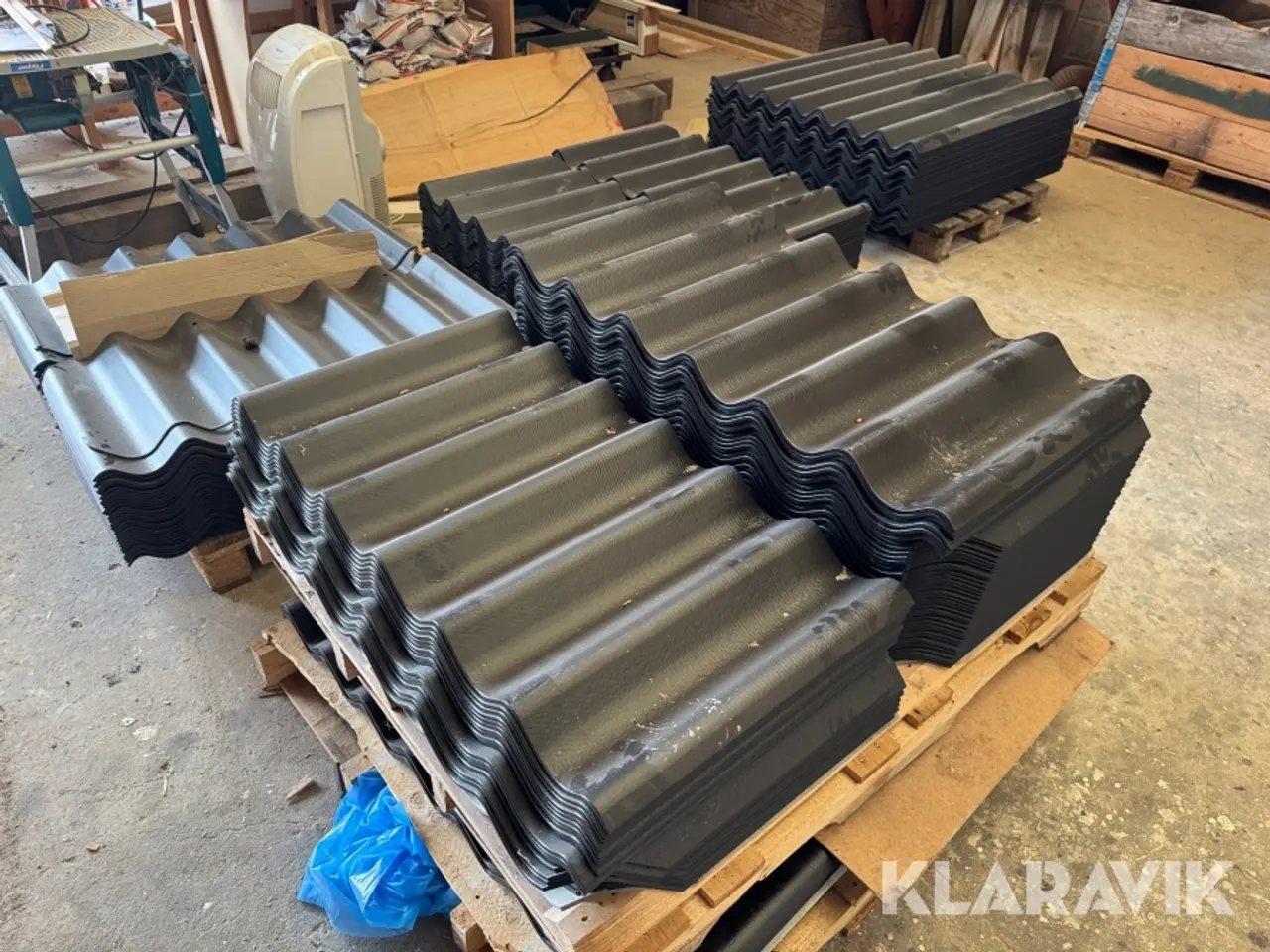 Billede 1 - Tagplader blandet, 211 Styk