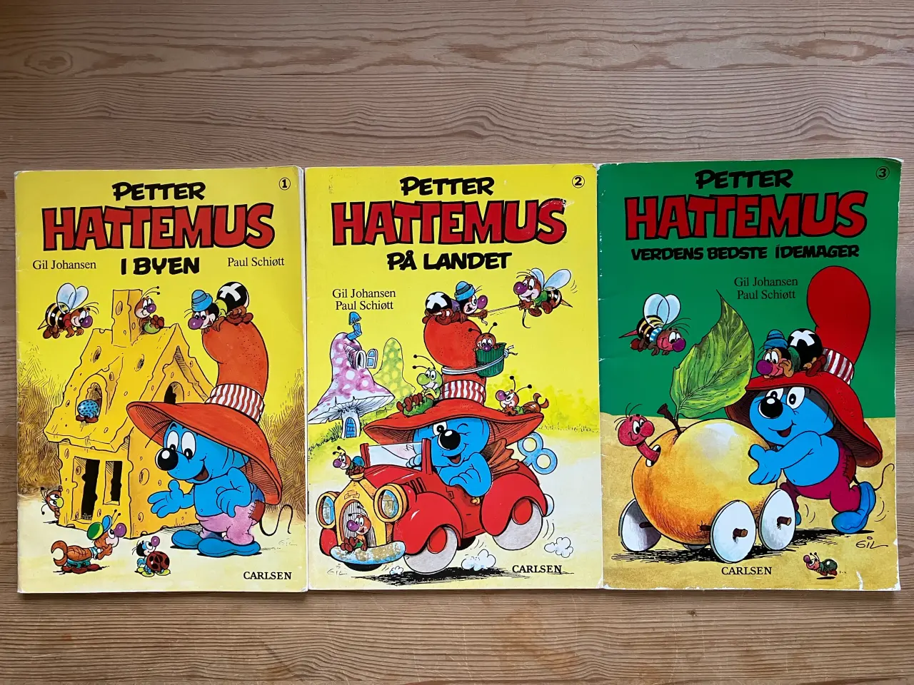 Billede 11 - NEDSAT: Rasmus Klump og Petter Hattemus bøger