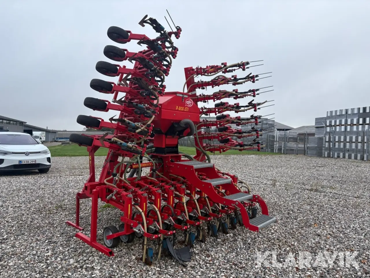 Billede 3 - Såmaskine Einböck Chopstar EGS 24 rows med Wifo hydraulisk rammestyring