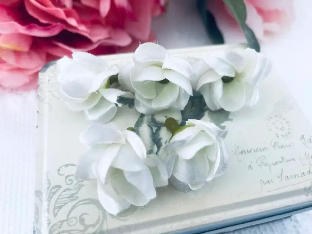 Billede 1 - Kunstig blomster dekoration pynt