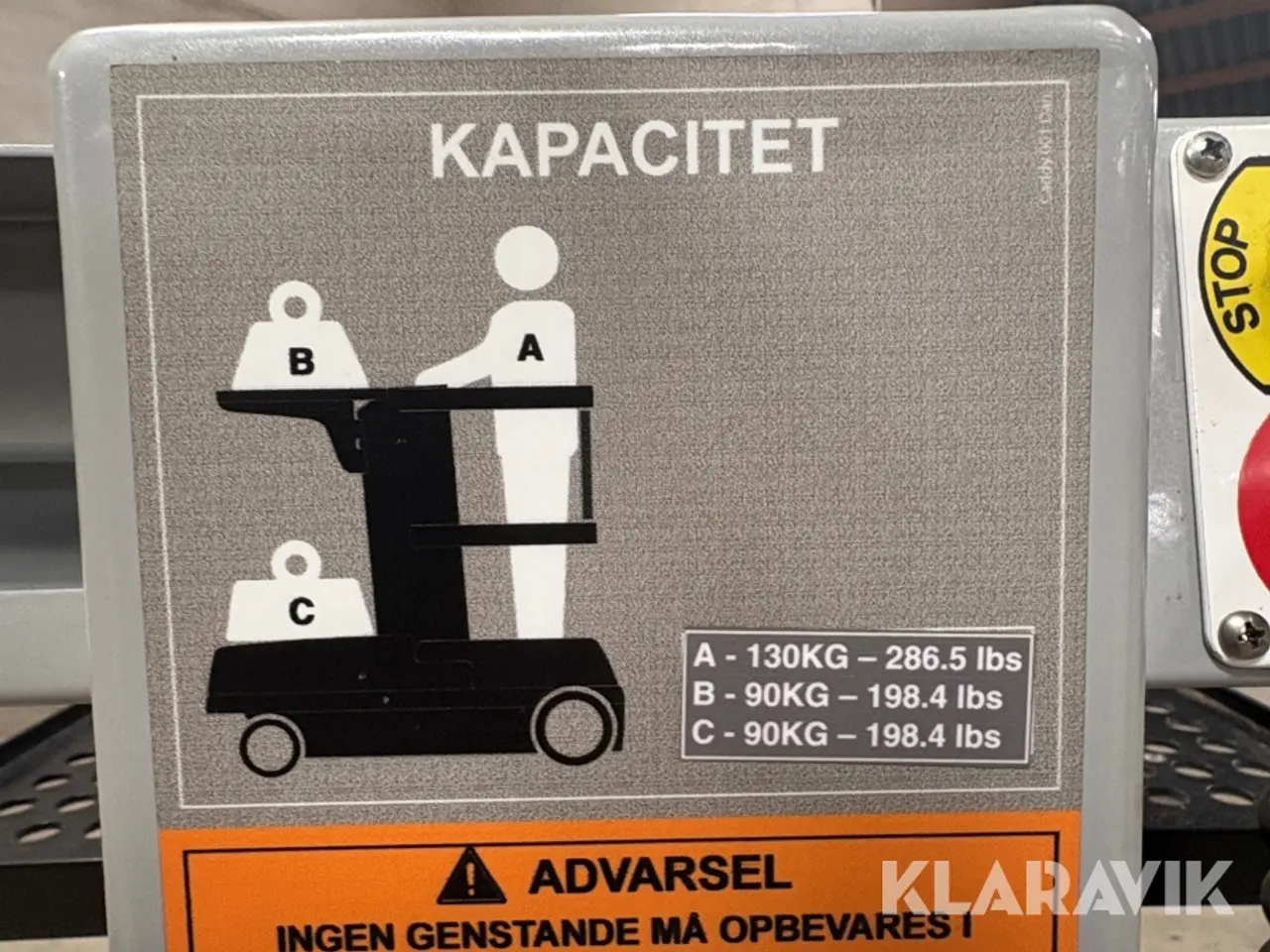 Billede 10 - Ensøjlelift - ordreplukker Braviisol Spin-go