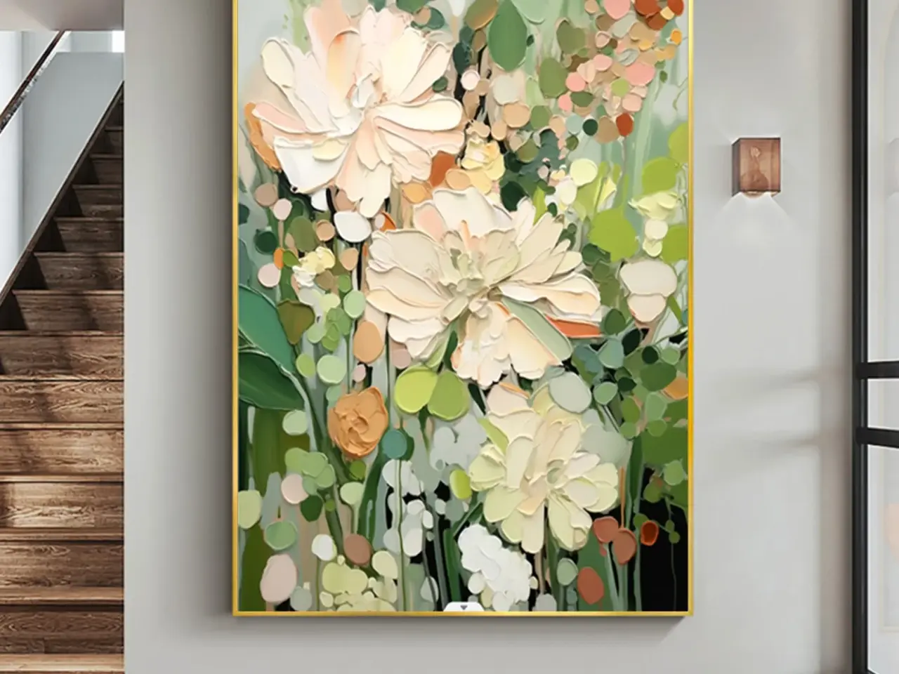Billede 6 - Stort maleri 95 x 150 cm (Gratis levering)