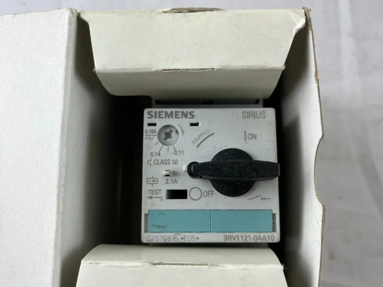 Billede 6 - Siemens 3RV1121‑0AA10 SIRIUS Motor Protection