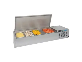 Køleopsat 7x 1/3 GN – B1600 x D395 x H280 mm