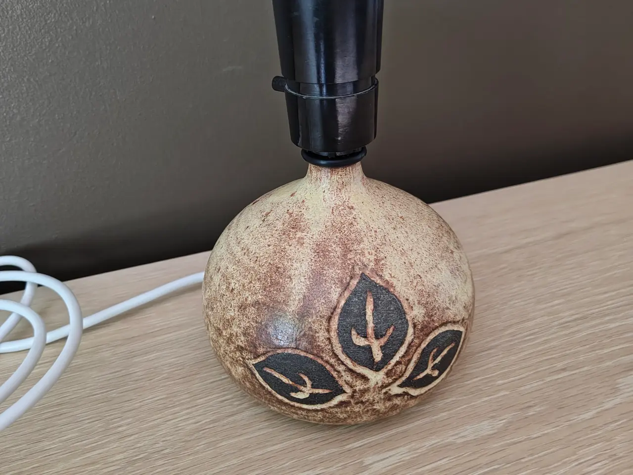 Billede 2 - Lille fin keramik bordlampe