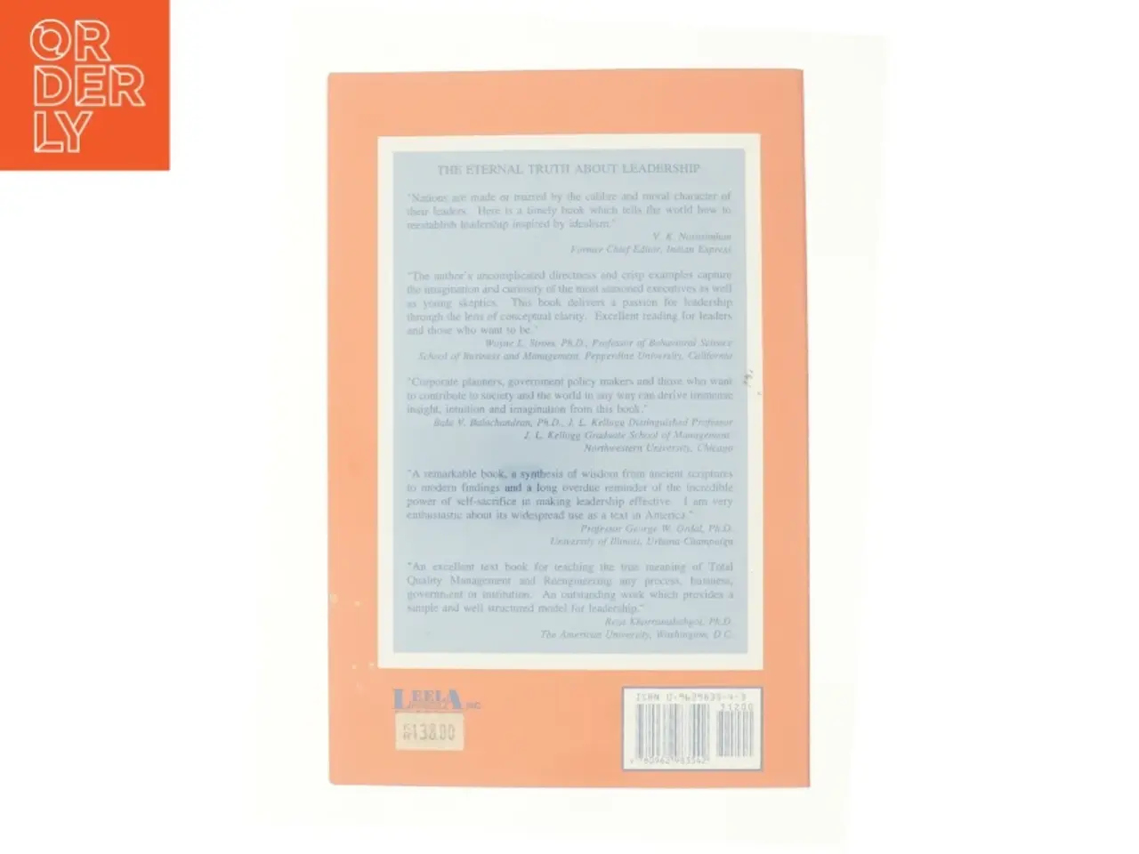 Billede 2 - Sai Baba's Mahavakya on Leadership : Book for Youth, Parents and Teachers af M. L. Chibber (Bog)