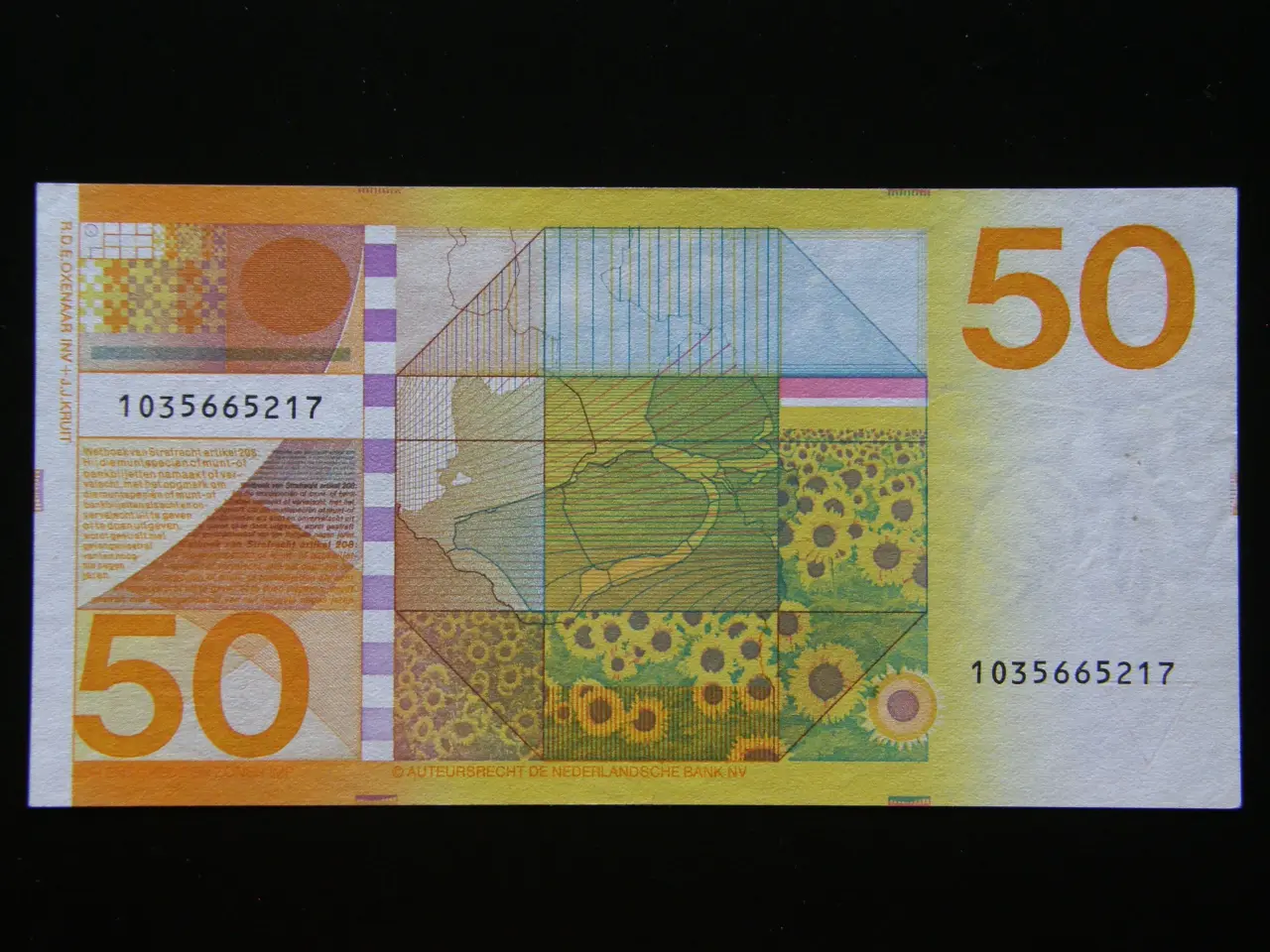 Billede 2 - Holland  50 Gulden  1982  P96