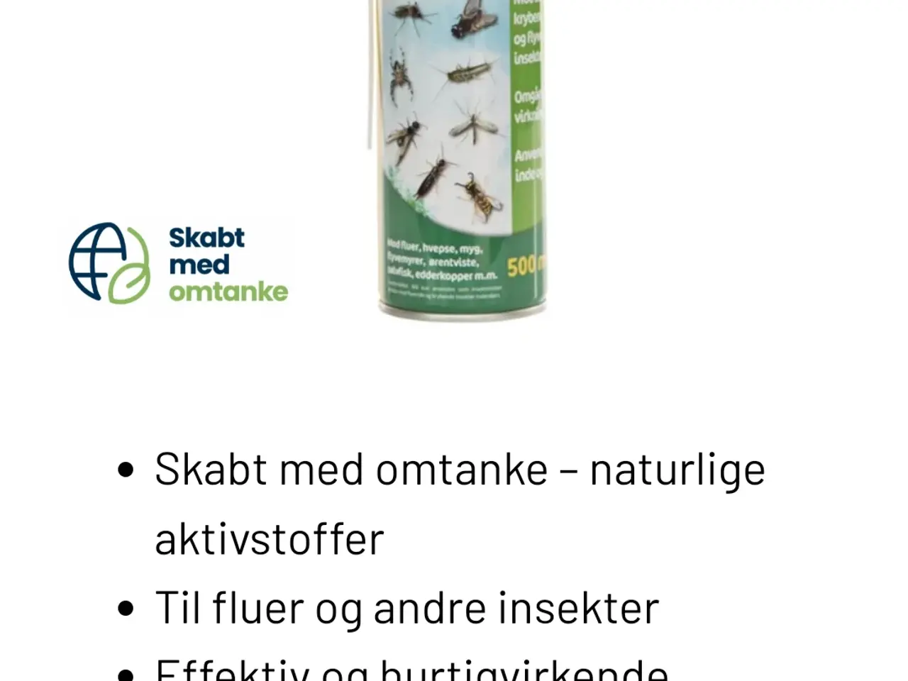 Billede 1 - NY FLUEFRI ECOSTYLE MOD ALLE INSEKTER 500 ML