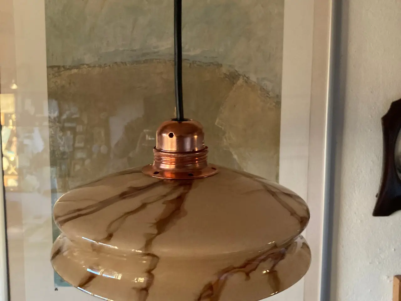 Billede 1 - retro loftslampe