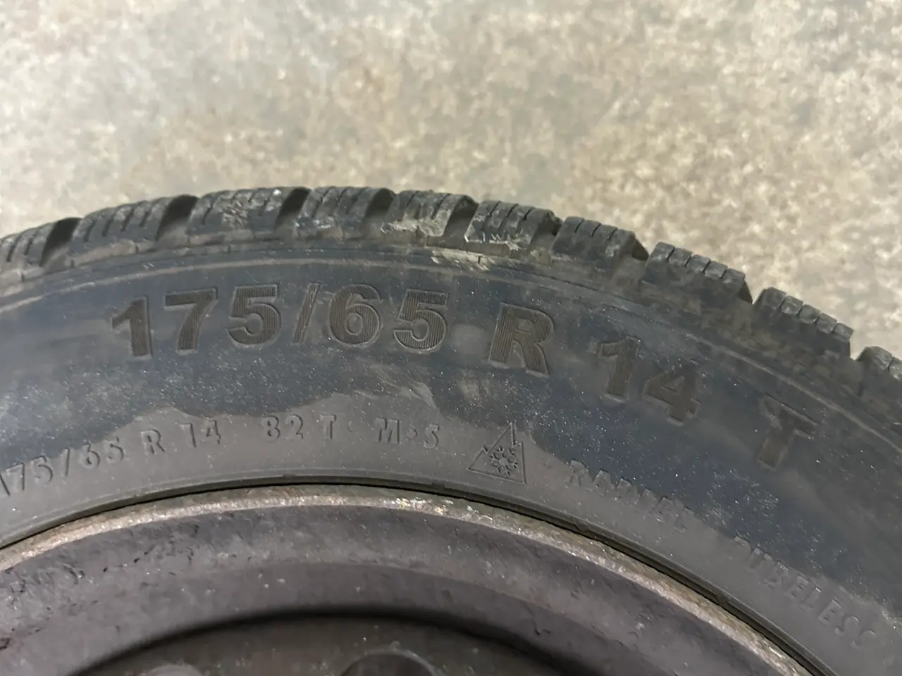 Billede 2 - Vinterdæk med fælg - Peugeot 206+ - 2007