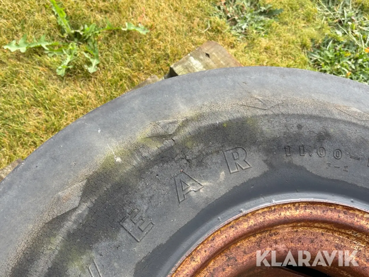 Billede 10 - Landbrugs hjul Goodyear Super rib tractor