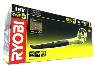 Løvblæser 18V Ryobi One+ OBL1820S - uden batteri og lader