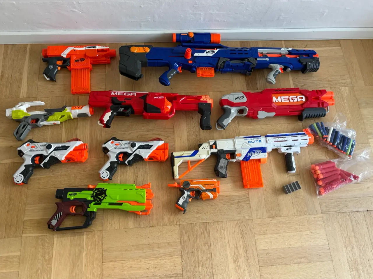 Billede 1 - Stor samling Nerf guns sælges meget billigt