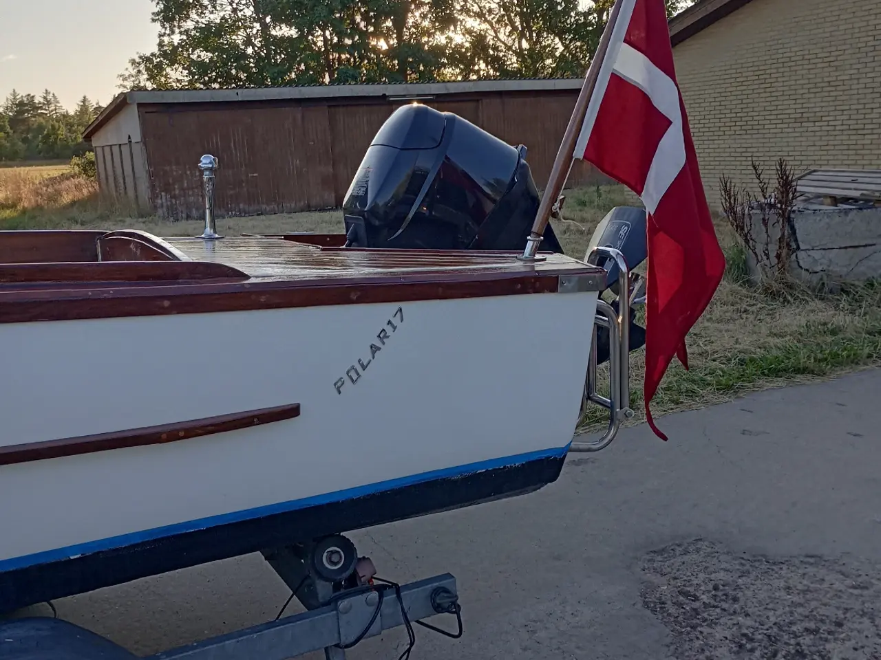 Billede 3 - Veteran speedbåd,polar 17,