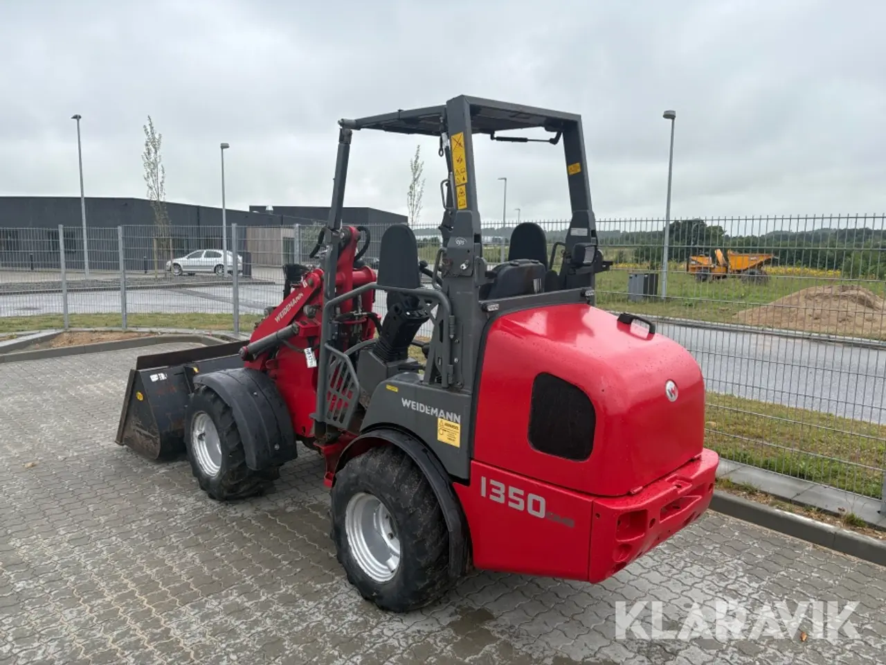 Billede 3 - Minilæsser Weidemann 1350 CX45 med tilbehør