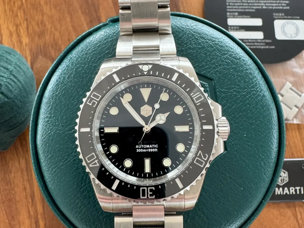Billede 1 - Helt nyt San Martin Submariner ur