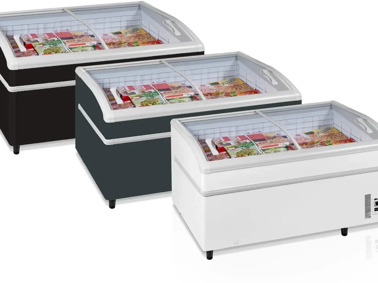 Billede 4 - Tefcold – supermarkedskøler med buede glaslåger