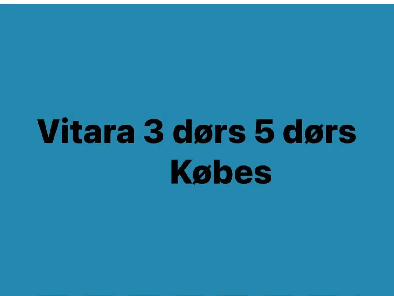 Billede 2 - Suzuki Grand Vitara Købes