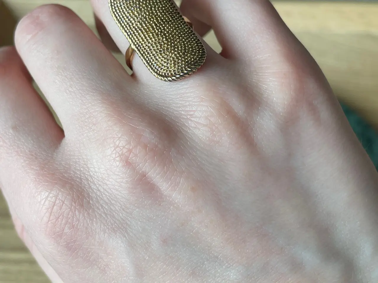 Billede 11 - Carré Jewellery forgyldt ring