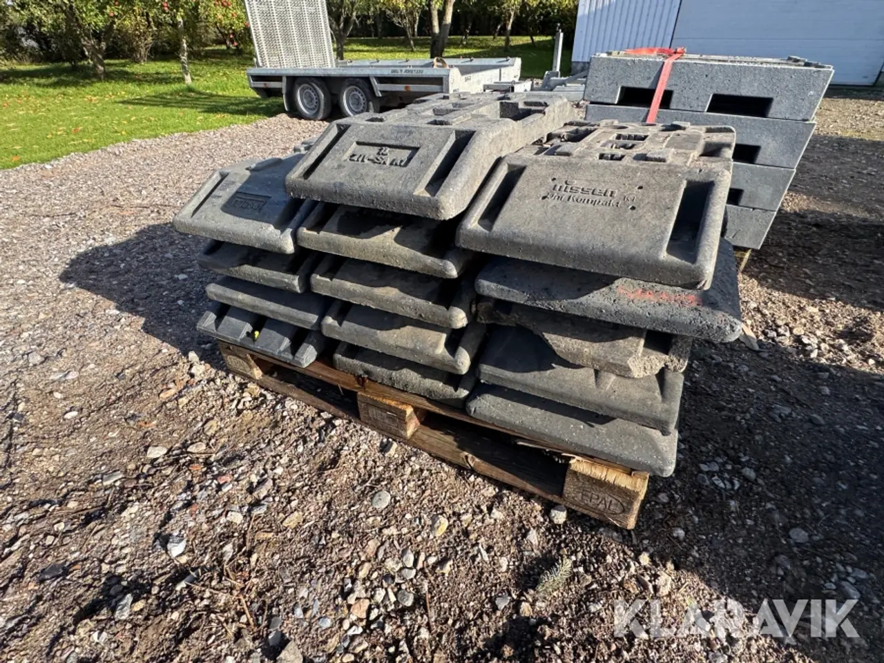 Billede 7 - Afspærringsmateriel og skiltefødder 5 paller