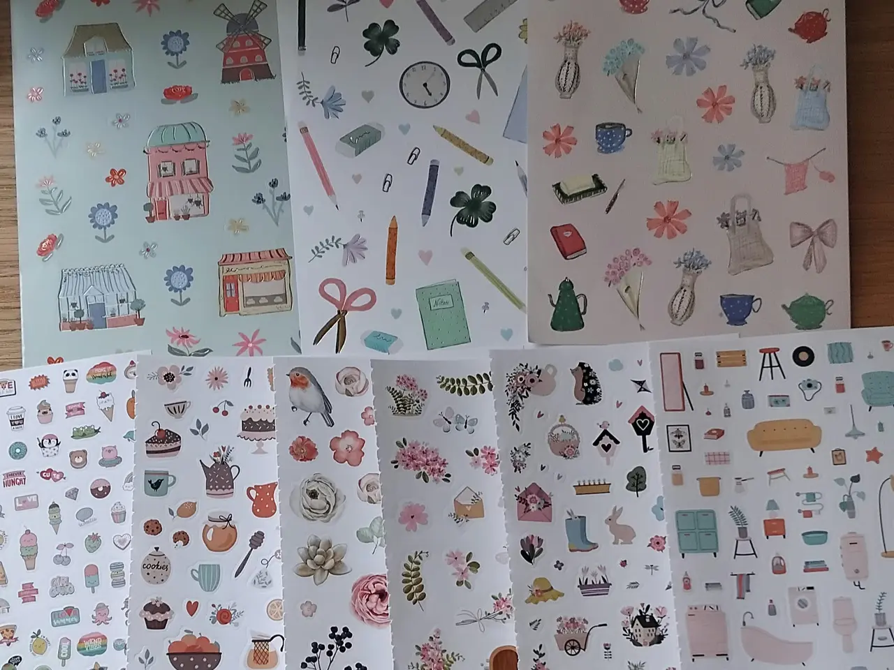 Billede 2 - Stickers ark.