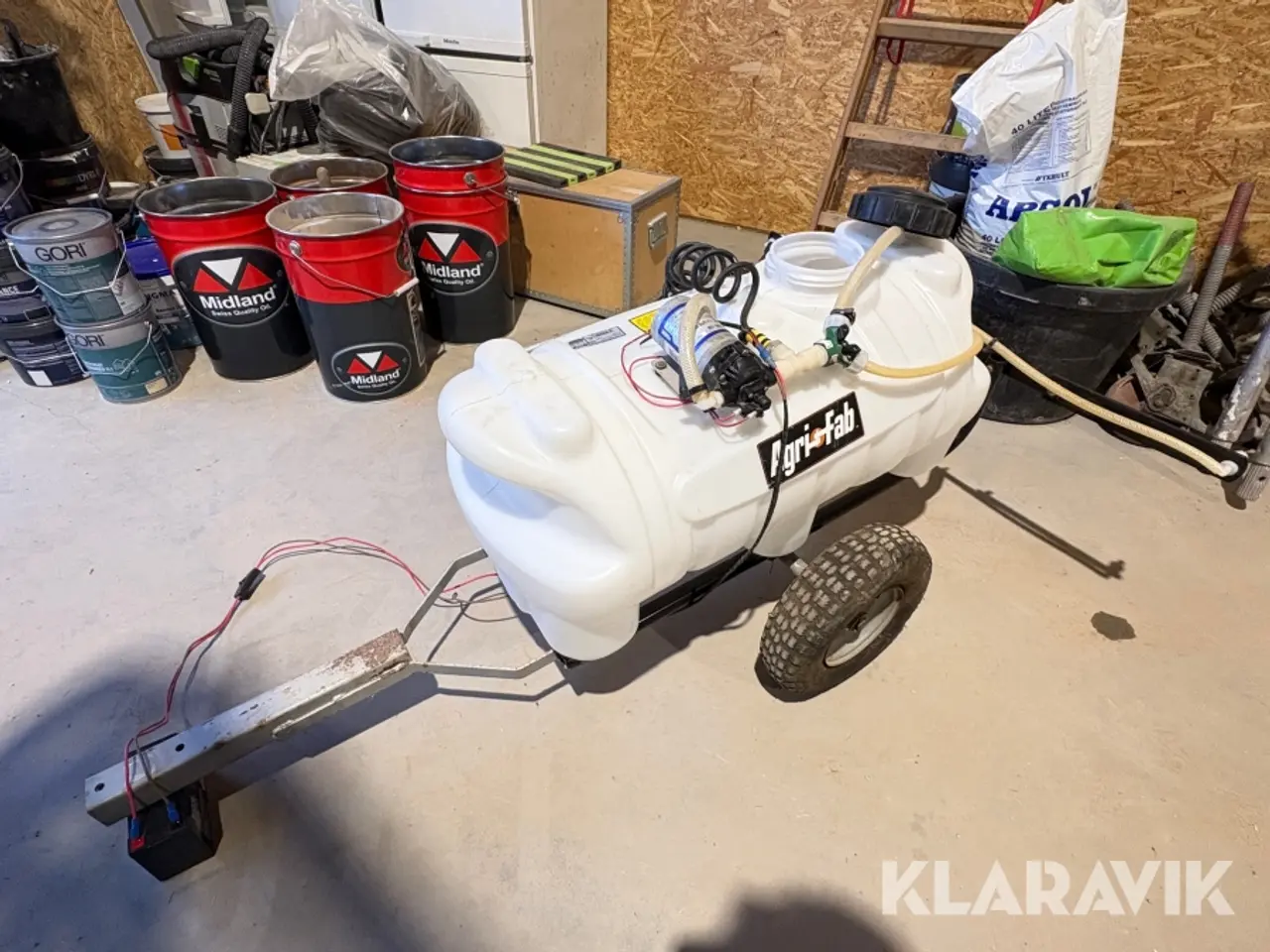 Billede 2 - Sprøjtemaskine til ATV 95L Agrifab
